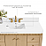 84" Bath Vanity Set in American Oak Finish with Alpine White Quartz Top
