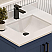 LV 30" Transitional Bath Vanity in Navy Blue with 3 Hardware Options, Base Only, and Top Option