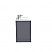 LV 60" Transitional Bath Vanity in Charcoal Grey with 3 Hardware Options, Base Only, and Top Option