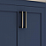 LV 60" Transitional Bath Vanity in Navy Blue with 3 Hardware Options, Base Only, and Top Option