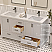 LV 60" Transitional Double Bath Vanity in White with 3 Hardware Options, Base Only, and Top Option