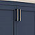 LV 72" Transitional Double Bath Vanity in Navy Blue with 3 Hardware Options, Base Only, and Top Option