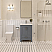 LV 24" Transitional Bath Vanity in Charcoal Grey with 3 Hardware Options, Base Only, and Top Option