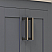 LV 24" Transitional Bath Vanity in Charcoal Grey with 3 Hardware Options, Base Only, and Top Option