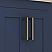 LV 24" Transitional Bath Vanity in Navy Blue with 3 Hardware Options, Base Only, and Top Option