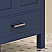 LV 30" Transitional Single Bath Vanity in Navy Blue with 3 Hardware Options, and Top Option