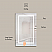 LV 20" Single Door Bathroom LED Mirror Cabinet - Right Side Door Opening