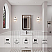 LV 20" Single Door Bathroom LED Mirror Cabinet - Right Side Door Opening