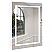 LV 24" Single Door Bathroom LED Mirror Cabinet - Left Side Door Opening