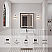 LV 30" in Double Doors Bathroom LED Mirror Cabinet
