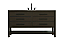 Modern Fitting 60" White Bathroom Vanity in White with 4 Color Options