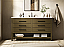 Modern Fitting 60" White Bathroom Vanity in White with 4 Color Options