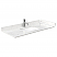 48 Inch Single Bathroom Vanity in Dark Blue, with Color Options, Countertop, Undermount Square Sink, and Hardware Options