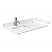 Carrara Cultured Marble Countertop, Undermount Square Sink