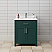 30 Inch Single Bathroom Vanity in Green, with Countertop Options, Undermount Square Sink, and Hardware Options