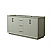 66" Transitional Double Vanity Base in Light Green, 3 Top Option, with 3 Hardware Options and Mirror Option