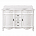Adelina 48" Traditional Double Sink Bathroom Vanity Antique White with White Quartz Top, with Backsplash Option and Mirror Option
