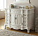Adelina 42" Antique Style Single Sink Bathroom Vanity with White Quartz Top, with Backsplash Option and Mirror Option