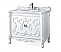 40" Adelina Collection Bathroom Vanity with Italian Carrara Marble, with Backsplash Option and Mirror Option