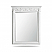 40" Adelina Collection Bathroom Vanity with Italian Carrara Marble, with Backsplash Option and Mirror Option