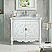 40" Adelina Collection Bathroom Vanity with Italian Carrara Marble, with Backsplash Option and Mirror Option