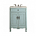 26" Adelina Distressed Light Blue Cottage Style Small Bathroom Sink Vanity with Backsplash Option and Mirror Option