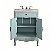 26" Adelina Distressed Light Blue Cottage Style Small Bathroom Sink Vanity with Backsplash Option and Mirror Option
