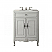 26"Adelina Distressed Gray Cottage Style Small Bathroom Sink Vanity with Backsplash Option and Mirror Option