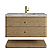 James Martin 36" Single Vanity Cabinet in Dune Mist, Base only with Countertop Options