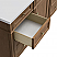 James Martin 60" Single Vanity Cabinet, Pecan , base only