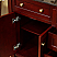 Adelina 62" in Double Sink Vanity in Cherry Finish with Baltic Brown Granite Top