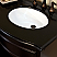 Adelina 62" Double Sink Vanity in Dark Mahogany with Black Galaxy Granite Top