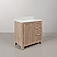 36" Single Sink Free Standing Toffee Latte Bath Vanity with WhiteMarble Top Assembled