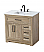 Modern Fitting 36" Single Bathroom Vanity in Natural Oak Finish