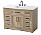 Modern Fitting 48" Single Bathroom Vanity in Natural Oak Finish 