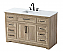 Modern Fitting 54" Single Bathroom Vanity in Natural Oak Finish