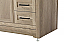 Modern Fitting 54" Single Bathroom Vanity in Natural Oak Finish