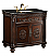 Adelina 36 inch Antique Bathroom Vanity Black Galaxy Granite Top