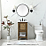 Modern Fitting 19" Single Bathroom Vanity in Driftwood Finish