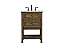 Modern Fitting 24"Single Bathroom Vanity in Driftwood Finish