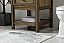 Modern Fitting 24"Single Bathroom Vanity in Driftwood Finish
