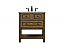 Modern Fitting 30" Single Bathroom Vanity in Driftwood Finish
