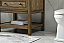 Modern Fitting 30" Single Bathroom Vanity in Driftwood Finish