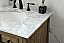 Modern Fitting 42" Single Bathroom Vanity in Driftwood Finish