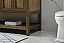 Modern Fitting 60" Double Bathroom Vanity in Driftwood Finish