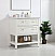 Modern Fitting 30" Single Bathroom Vanity set in White