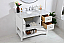 Modern Fitting 42" Single Bathroom Vanity set in White