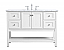 Modern Fitting 48" Single Bathroom Vanity set in White
