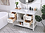 Modern Fitting 48" Single Bathroom Vanity set in White