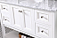 Modern Fitting 48" Single Bathroom Vanity set in White